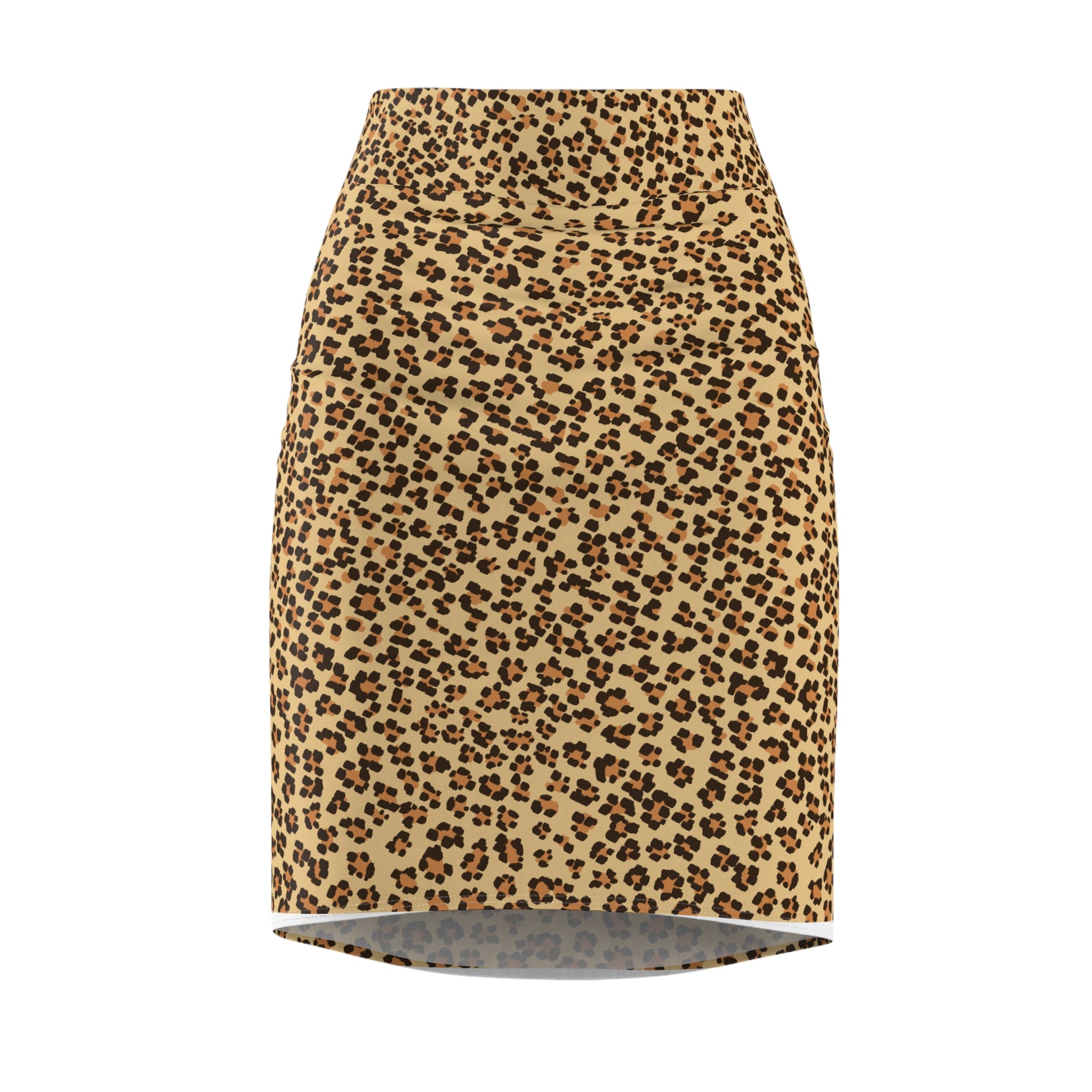Stylish Leopard Print Women's Pencil Skirt